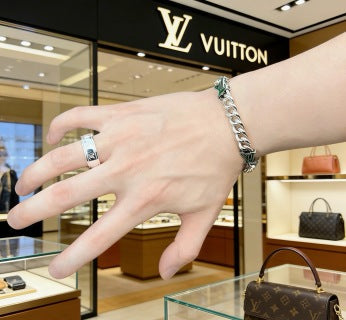 Louis Vuitton Signature Monogram Band Ring